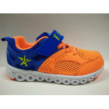 Nette Orange Hollow out Air Mesh Schuhe für Kinder